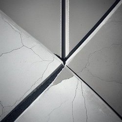 Cracks in concrete