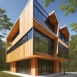 Timber building