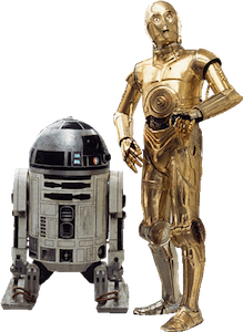 Star Wars C3P0 and R2D2