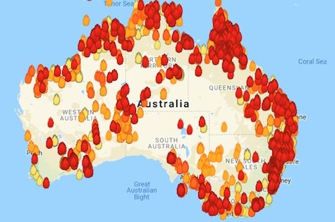 Australia fires 2020