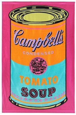 Campbell's tomato can