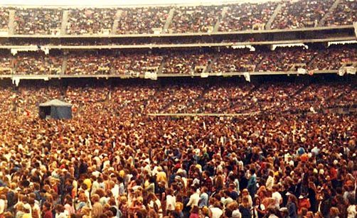 Led Zeppelin concert 1977